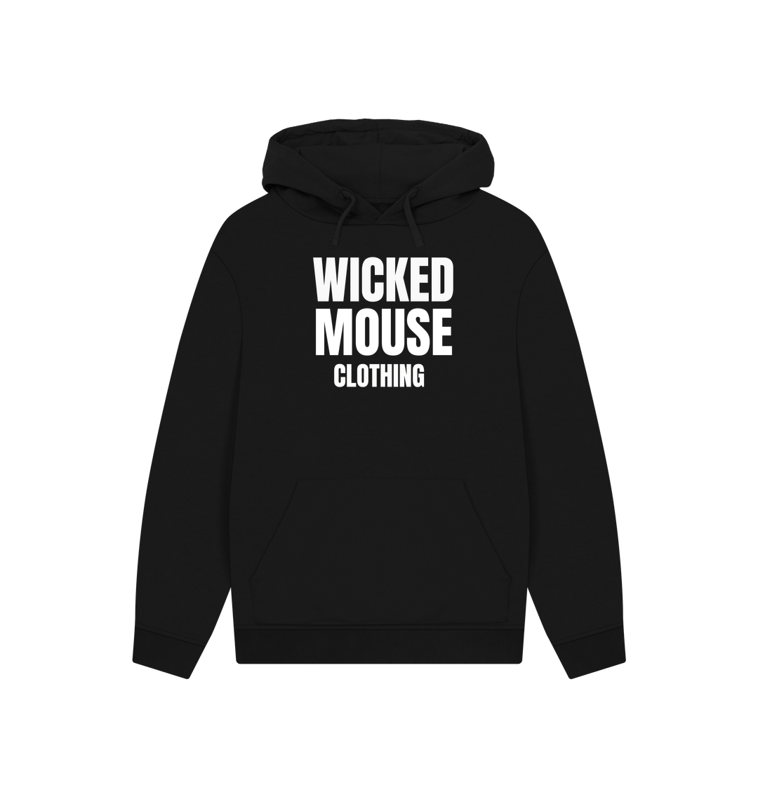 Wicked Mouse Bold Logo Black Hoodie